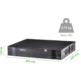 Gravador de vídeo digital em rede NVD 1108