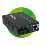 Conversor de Mídia Gigabit Ethernet Monomodo 20 km WDM KGSD 1120 A